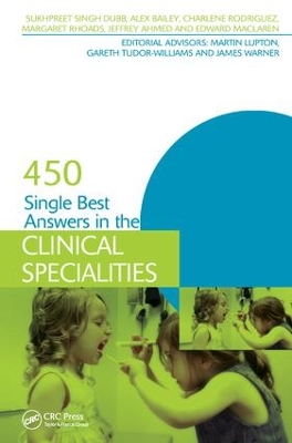 450 Single Best Answers in the Clinical Specialities by Sukhpreet Singh Dubb