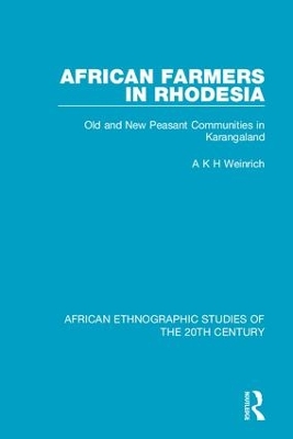 African Farmers in Rhodesia book