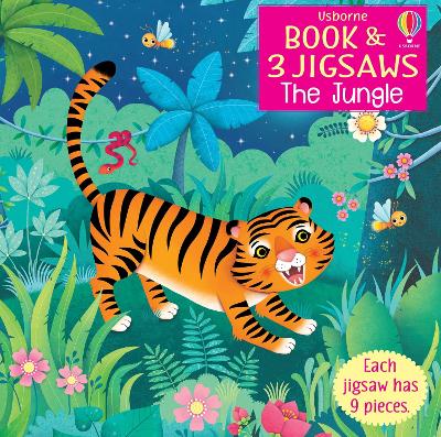Usborne Book and 3 Jigsaws: The Jungle book
