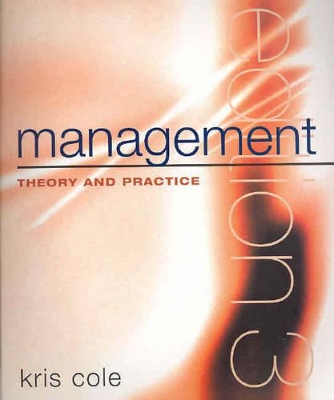 Management Theory and Practice book