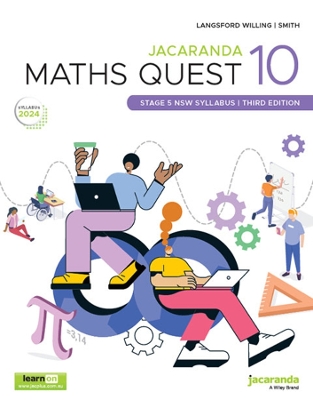 Jacaranda Maths Quest 10 Stage 5 NSW Syllabus, 3e learnON and print book