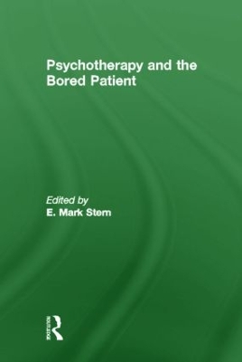 Psychotherapy and the Bored Patient book