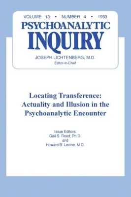 Locating Transference book