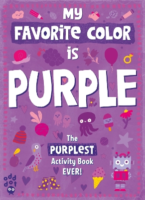 My Favorite Color Activity Book: Purple book
