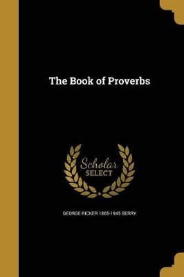 The Book of Proverbs book