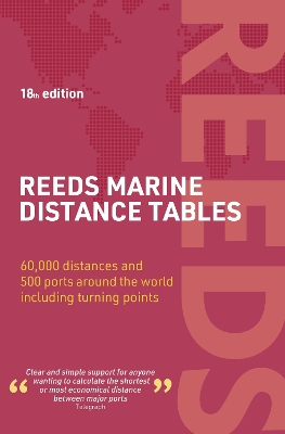 Reeds Marine Distance Tables 18th edition book