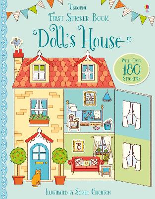 First Sticker Book Doll's House by Abigail Wheatley