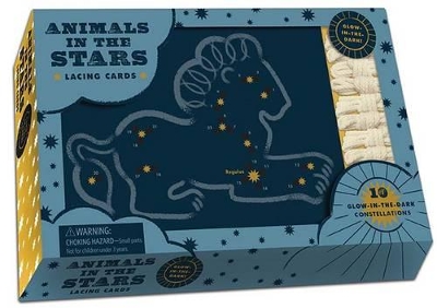 Animals in the Stars Lacing Cards book