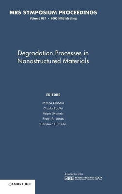 Degradation Processes in Nanostructured Materials: Volume 887 book