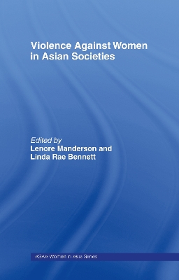 Violence Against Women in Asian Societies book