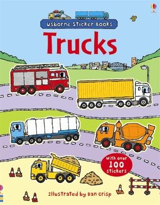 Trucks Sticker Book book