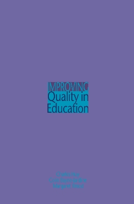 Improving Quality in Education book