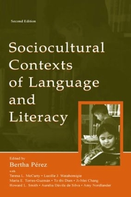 Sociocultural Contexts of Language and Literacy book