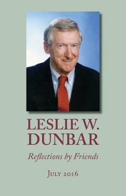 Leslie W. Dunbar book