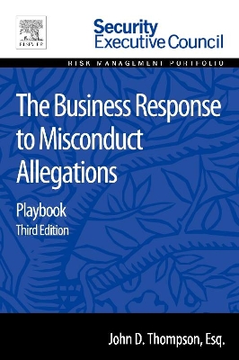 Business Response to Misconduct Allegations book