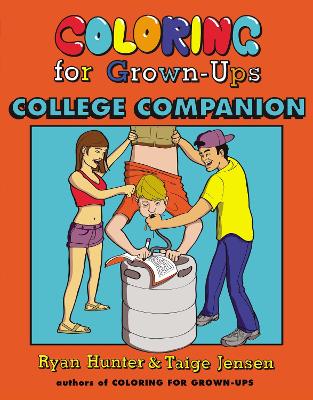 Coloring for Grown-Ups College Companion book