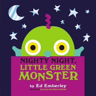 Nighty Night, Little Green Monster book