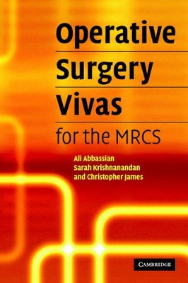 Operative Surgery Vivas for the MRCS book