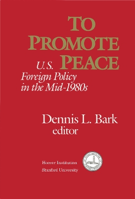 To Promote Peace book