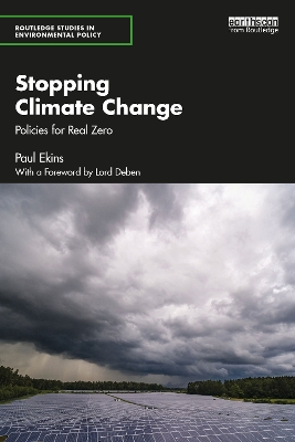 Stopping Climate Change: Policies for Real Zero book