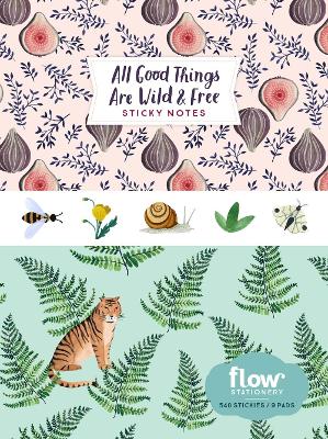 All Good Things Are Wild and Free Sticky Notes book