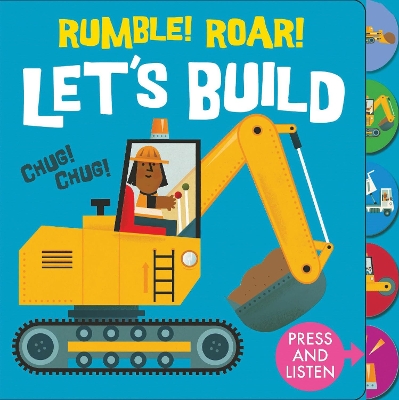 Rumble Roar! Let's Build! book