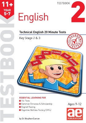 11+ English Year 5-7 Testbook 2 book