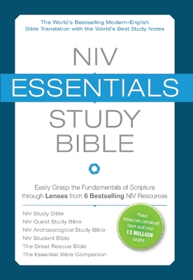 NIV, Essentials Study Bible, Hardcover book