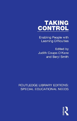 Taking Control: Enabling People with Learning Difficulties book