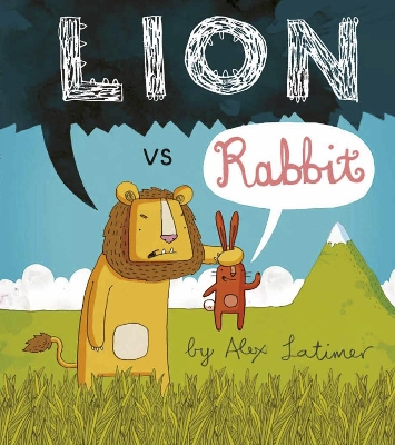 Lion vs Rabbit by Alex Latimer