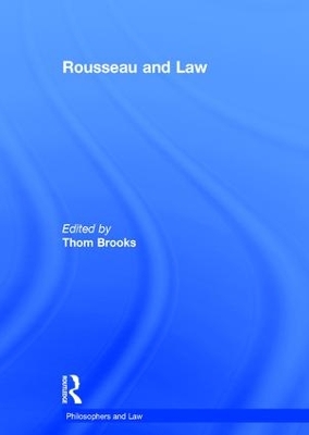 Rousseau and Law book