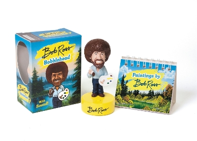 Bob Ross Bobblehead: With Sound! book
