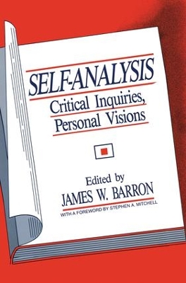 Self-Analysis by James W. Barron