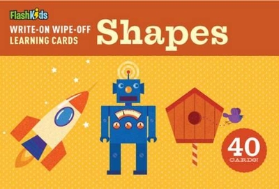 Write-On Wipe-Off Learning Cards: Shapes book