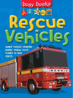 Busy Books: Rescue Vehicles book