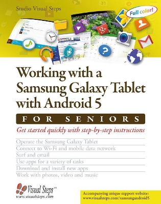 Working with a Samsung Galaxy Tablet with Android 5 for Seniors book