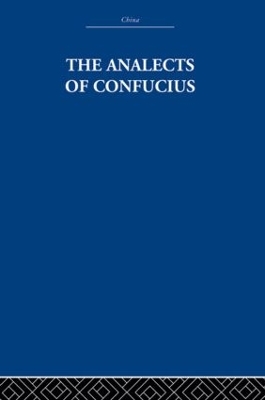 The The Analects of Confucius by Arthur Waley