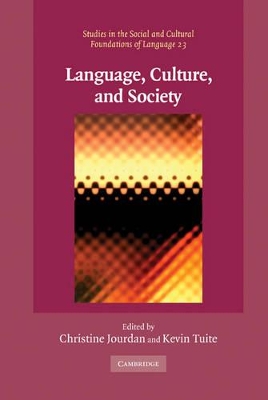 Language, Culture, and Society by Christine Jourdan