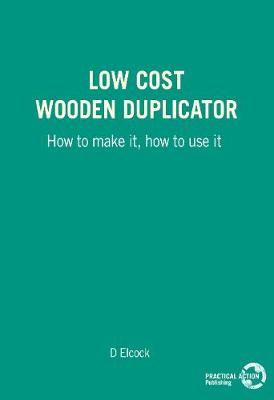 Low Cost Wooden Duplicator book