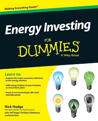 Energy Investing For Dummies by Nick Hodge