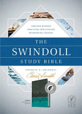 The The Swindoll Study Bible NLT, Tutone by Tyndale