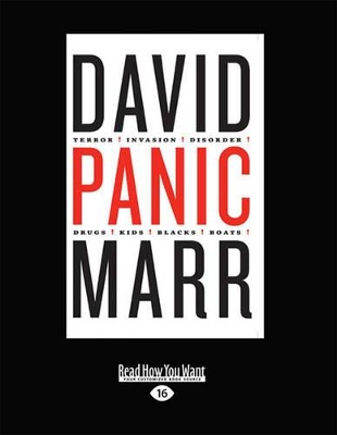 Panic by David Marr