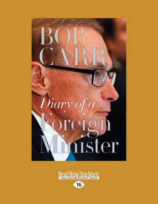 Diary of a Foreign Minister book