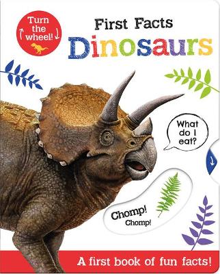 First Facts Dinosaurs book