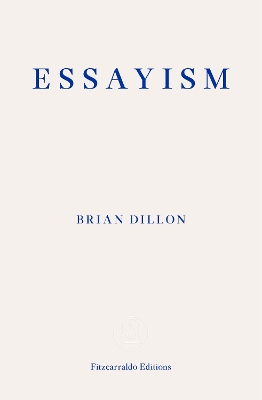 Essayism book