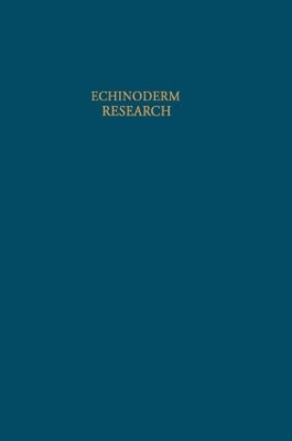 Echinoderm Research book