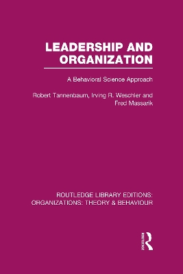Leadership and Organization book