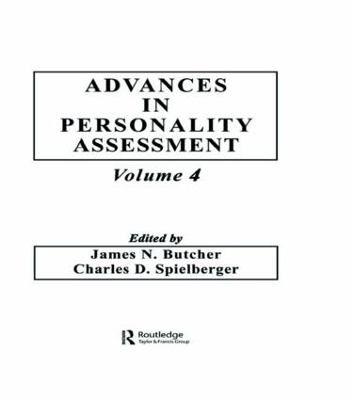 Advances in Personality Assessment book