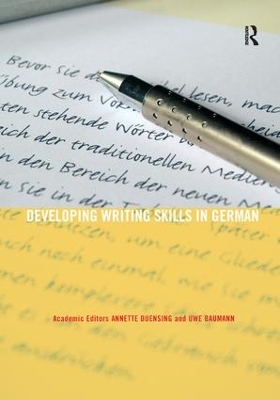Developing Writing Skills in German by Annette Duensing