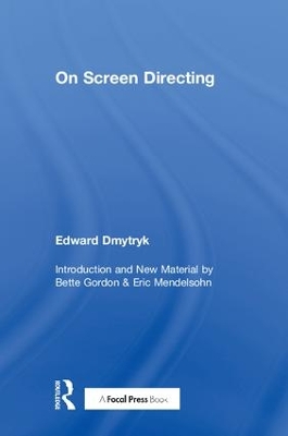 On Screen Directing by Edward Dmytryk